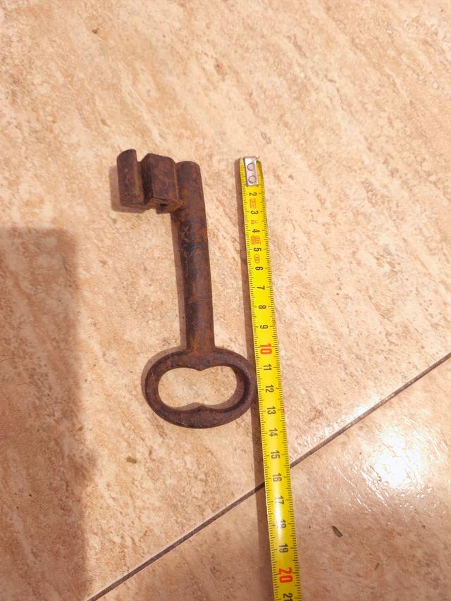 Llave antigua forja - 14cm