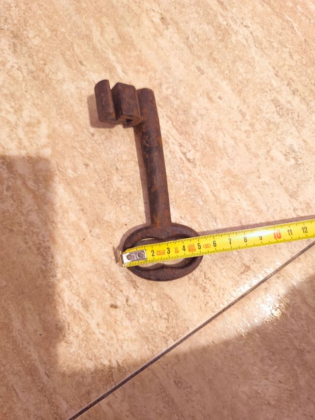 Llave antigua forja - 14cm