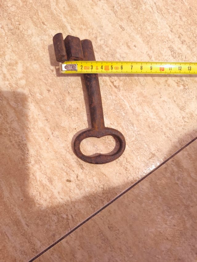 Llave antigua forja - 14cm