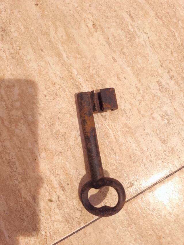 Llave antigua forja - 14cm