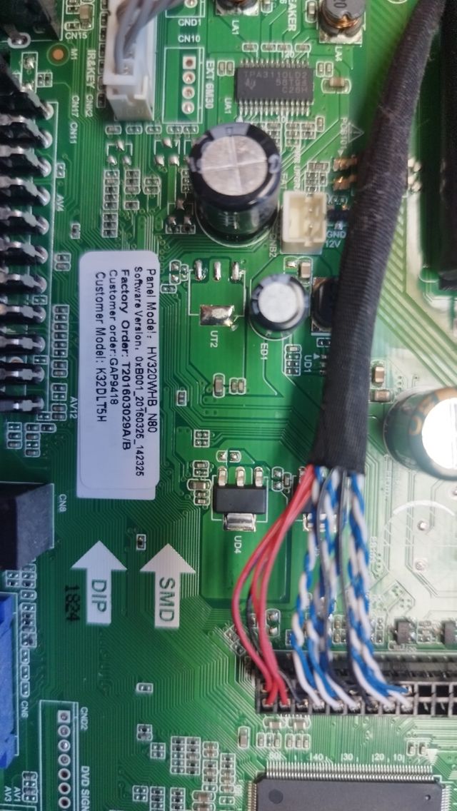 Repuestos TV TD Systems MODELO: K32DLT5H