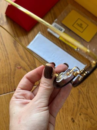 Occhiali Fendi - Marrone/Oro