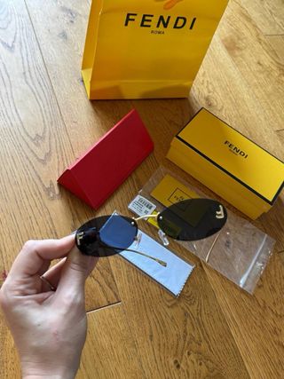 Occhiali Fendi - Marrone/Oro
