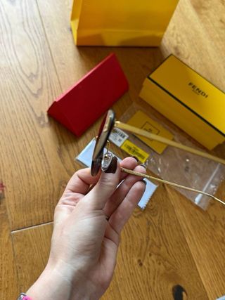 Occhiali Fendi - Marrone/Oro