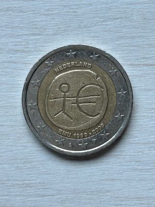 Moneda 2€ 10º Aniv. Euro