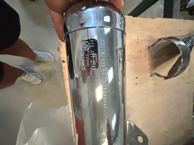 Tubo escape Kawasaki Z550 original