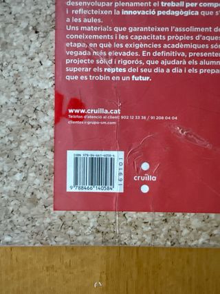 Llengua catalana i literatura. 2 ESO. Construïm