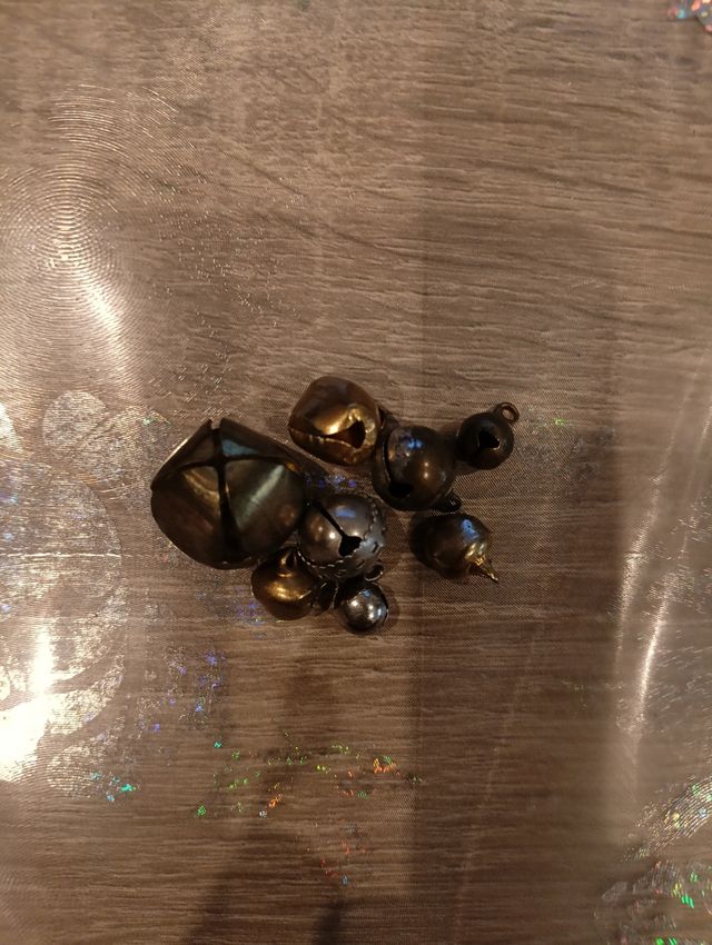 8 cascabeles vintage