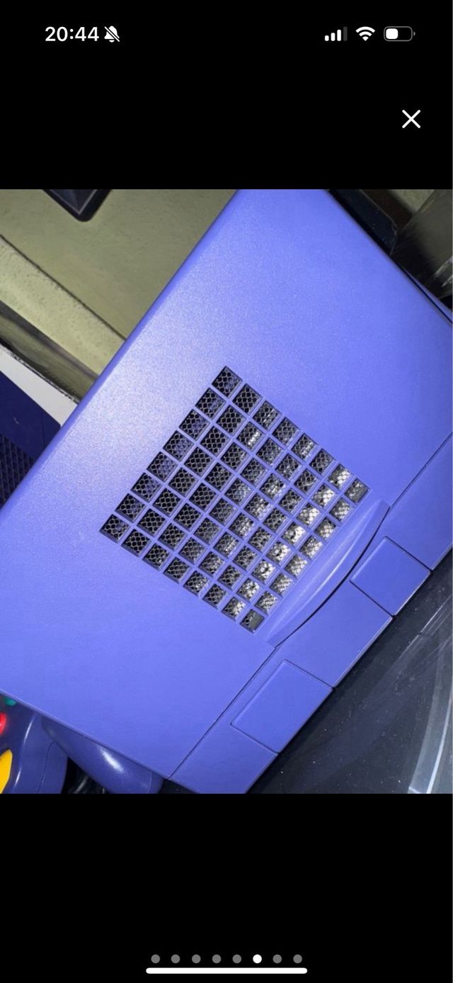 Nintendo GameCube morada - consola completa