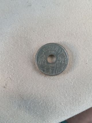 Moeda 25 Pesetas Melilla 1997
