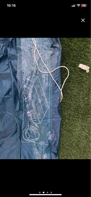 Lona piscina Intex 200x200