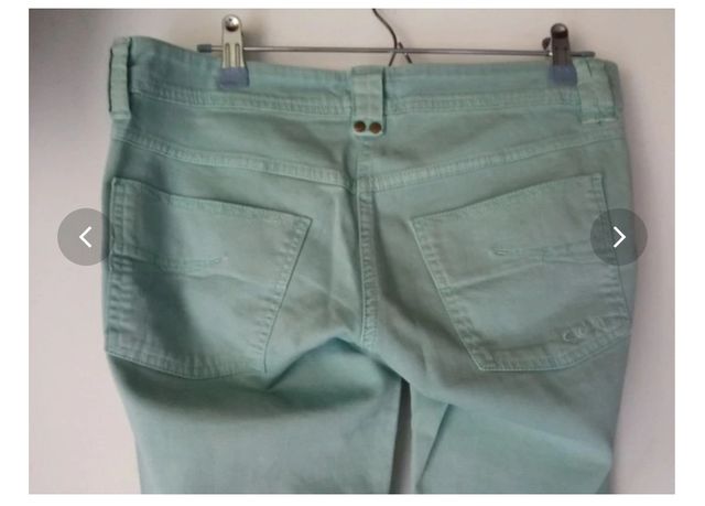 Vaqueros rectos Pull & Bear - Verde azulado