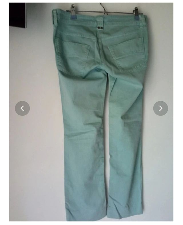 Vaqueros rectos Pull & Bear - Verde azulado