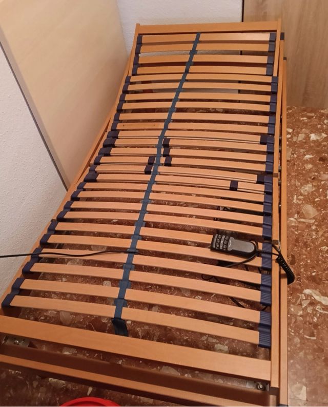 Cama articulada madera