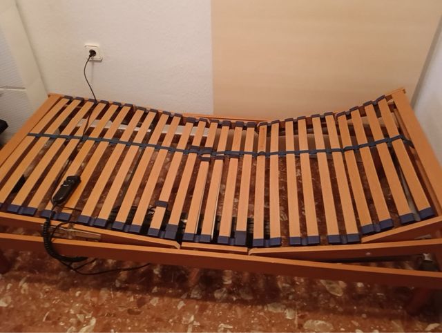 Cama articulada madera