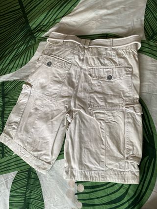 Shorts cargo beige - Hombre