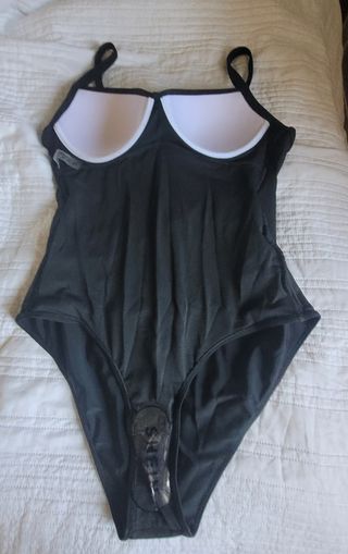 Bañador negro reductor