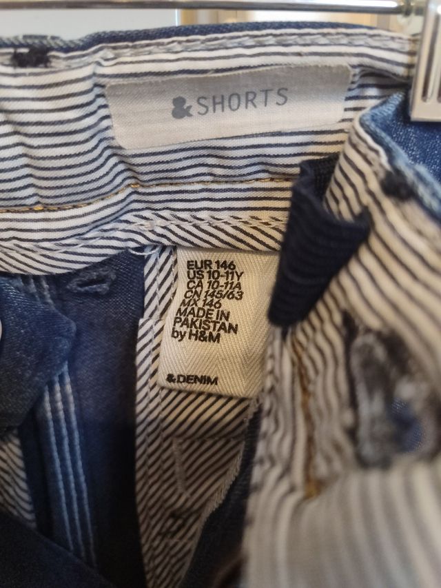 Shorts Denim niño 10-11 años H&M