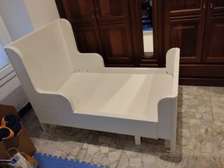 Cama infantil blanca Ikea
