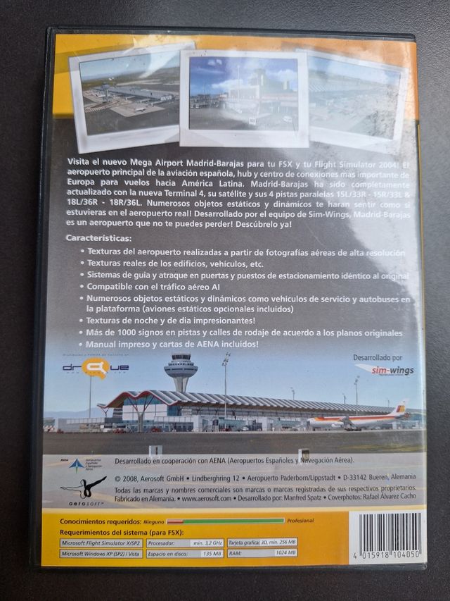 MegaAirport Madrid Barajas X - FSX