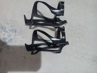 2 Portabidones ELTIN Carbono como nuevo 