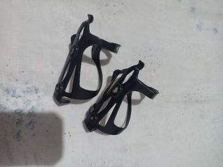 2 Portabidones ELTIN Carbono como nuevo 