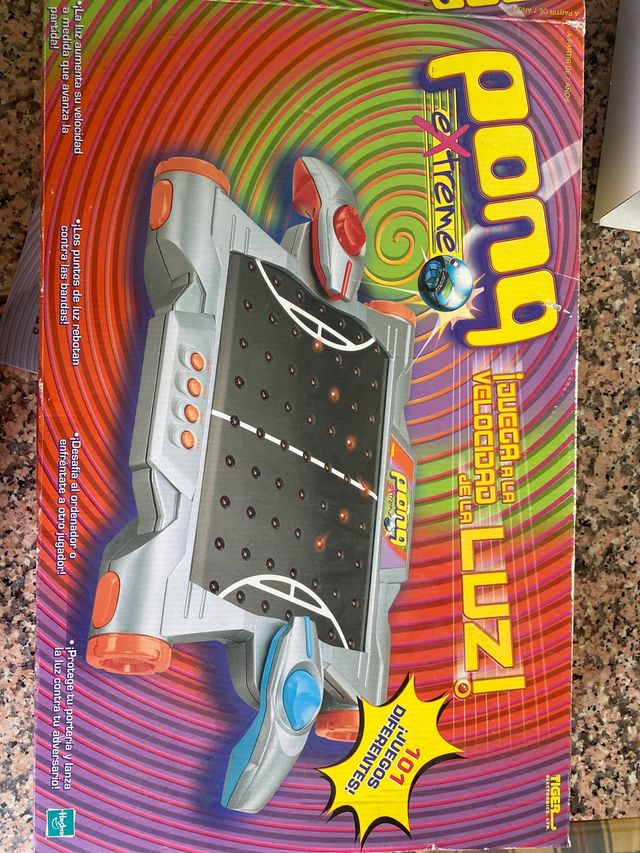Pong Extreme: Juego de mesa años 90