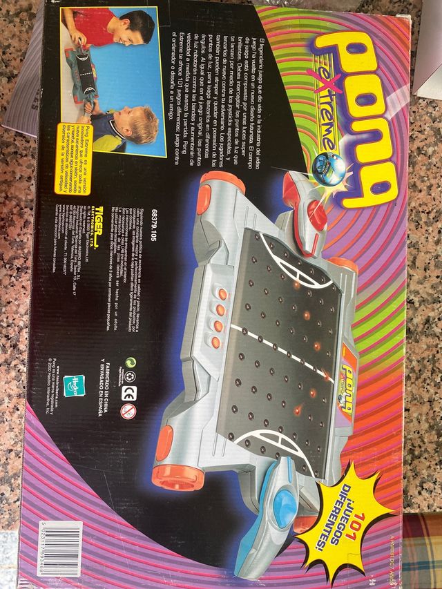 Pong Extreme: Juego de mesa años 90