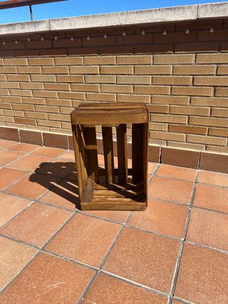 Cajas madera barnizadas - Decoración