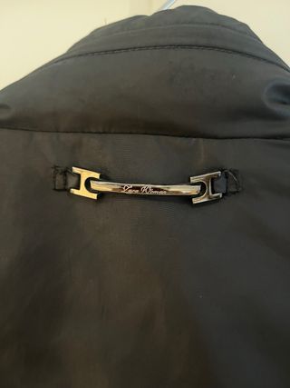 Chaqueta Zara negra y roja 