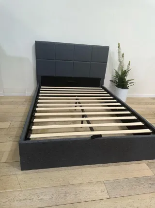 Envio Gratis Cama Cabecero con arcon medida 135 cm