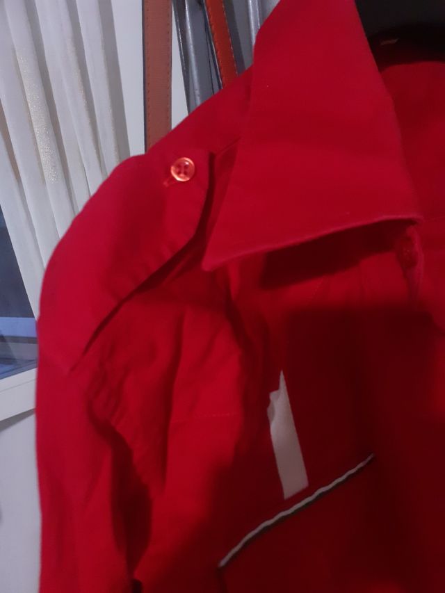 Camicia rossa Kompressor tg.L