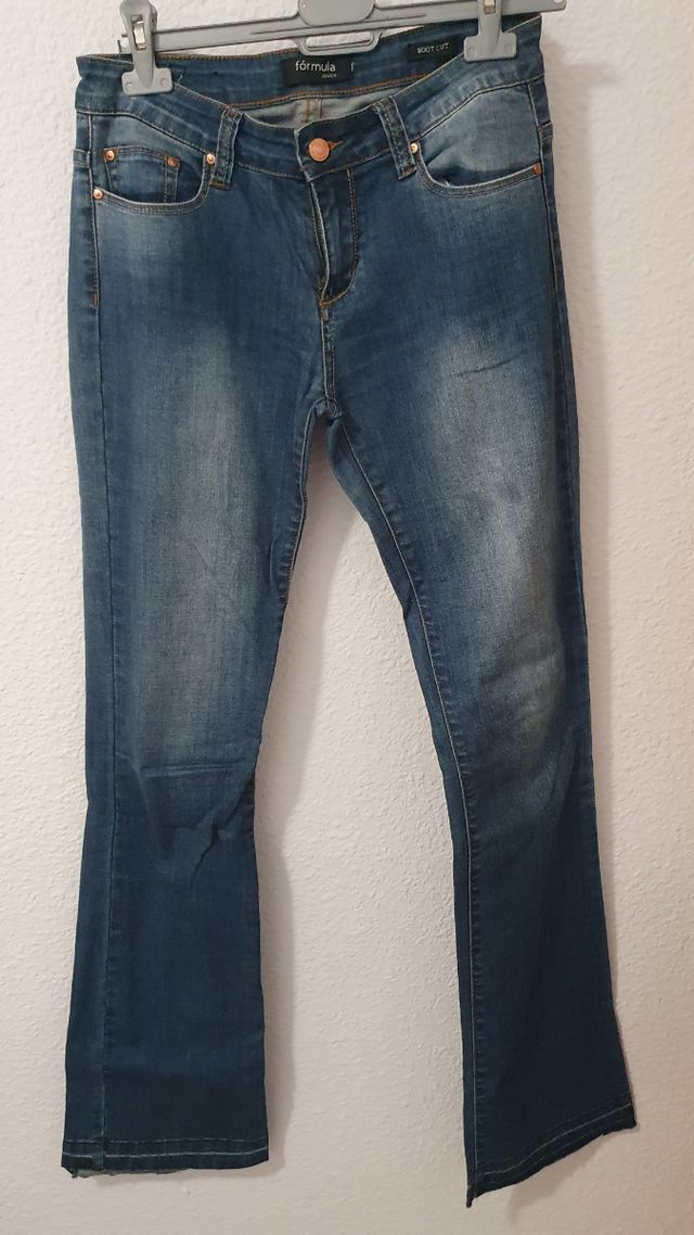 Pantalones vaqueros azules