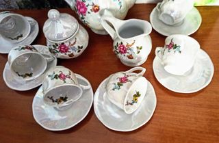 Servizio caffè 6 persone - Porcellana