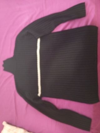 Jersei cuello alto negro