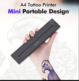 Impresora térmica tatuajes A4, impresion sin tinta