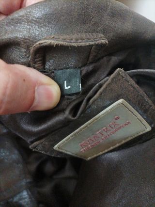 Chaqueta aviador piel marrón AVIATRIX