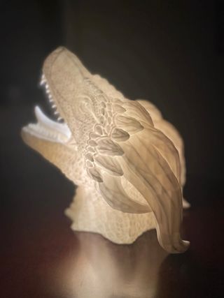 Lámpara dragón 3D