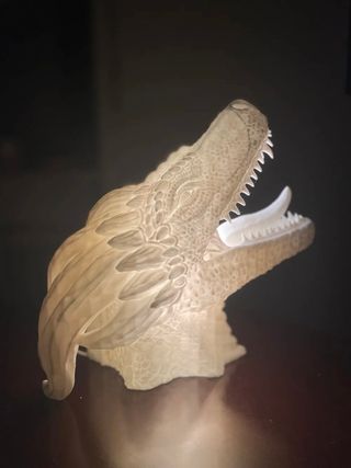 Lámpara dragón 3D