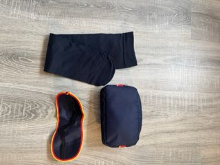 Kit viaje Iberia: neceser + antifaz + calcetines