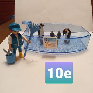 Playmobil pingüinos acuario