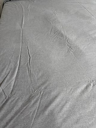 funda nordica y almohada bambú gris zara home