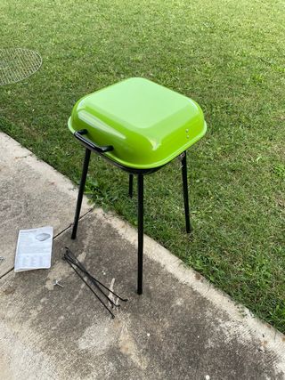 Barbacoa portátil - Negra y Verde