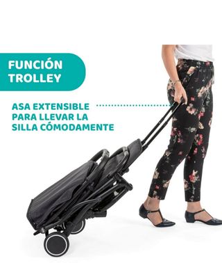 Carrito bebé ligero Gris