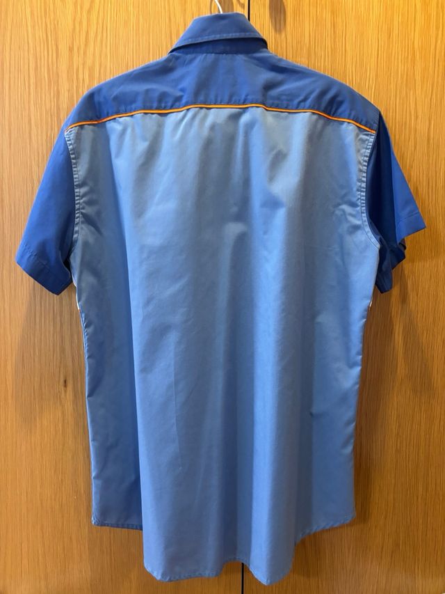 Camicia Pit Bull Racing - Blu e Bianca