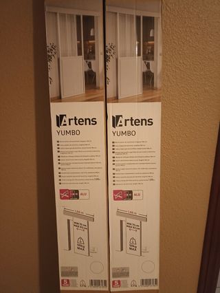 Kit puerta corredera Artens Yumbo 186cm