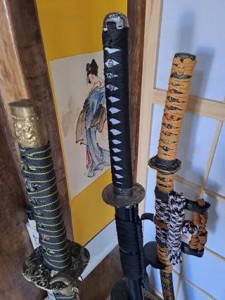 3 Katanas Japonesas Decorativas