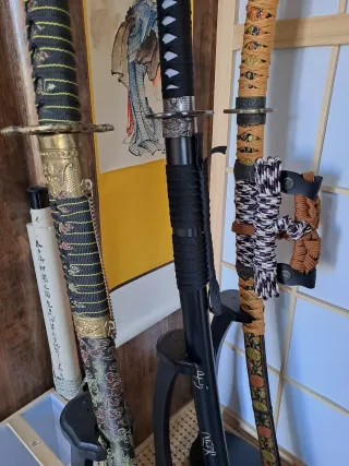 3 Katanas Japonesas Decorativas