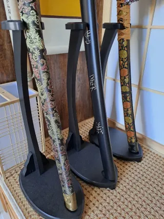 3 Katanas Japonesas Decorativas