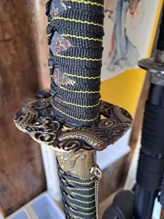 3 Katanas Japonesas Decorativas
